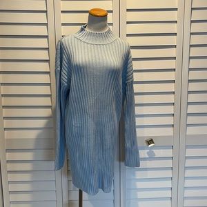 BP NWT Sweater Dress in a light Blue